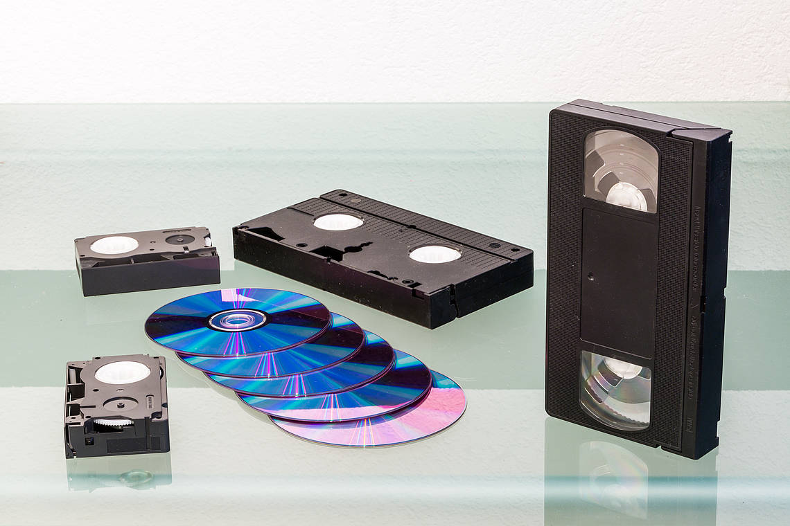 Kassetten, DVDs und Blu-rays, Digitalisierung und Umwandlung
