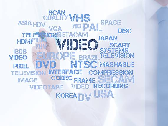 NTSC, PAL, Secam, Normwandlung, Digitalisierung, Pixel, Video, Qualität